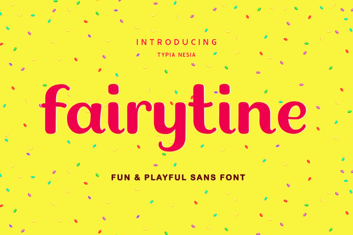 Fairytine Fun Groovy Font