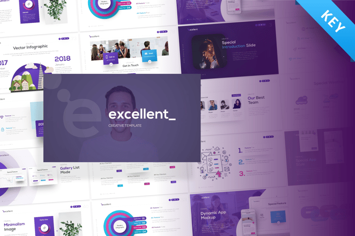 Excellent Creative Keynote Presentation Template