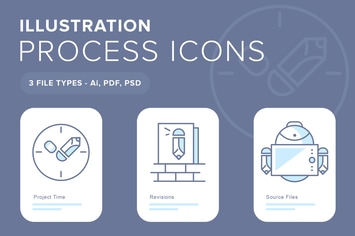 Illustration Process Icons