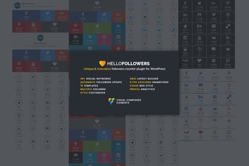 Hello Followers - Social Counter Plugin
