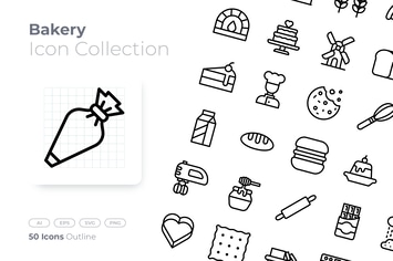 Bakery Outline Icon