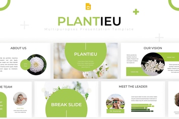 Plantieu - Google Slides Template