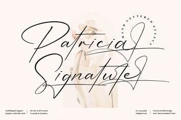 Patricia Signature Font