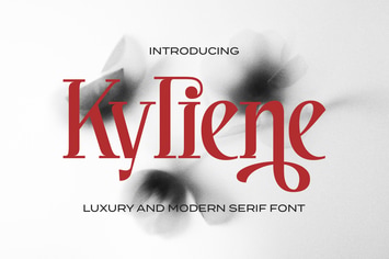 Kyliene - A Luxury and Modern Serif Font