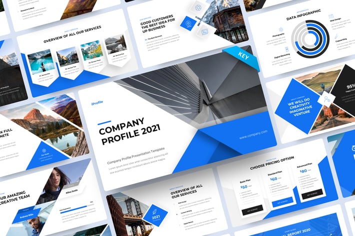 Iprofile - Company Profile Keynote Template