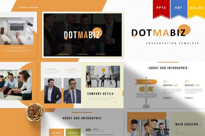 Dotmabiz | Powerpoint, Keynote, Googleslides
