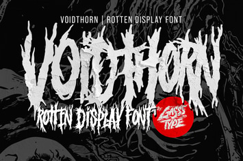 Voidthorn – Black Metal Font