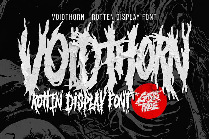 Voidthorn – Black Metal Font