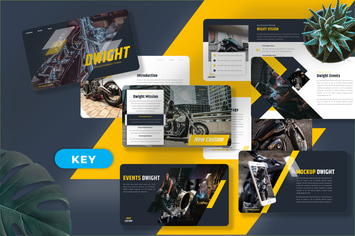 Dwight - Motorcycle Keynote Templates
