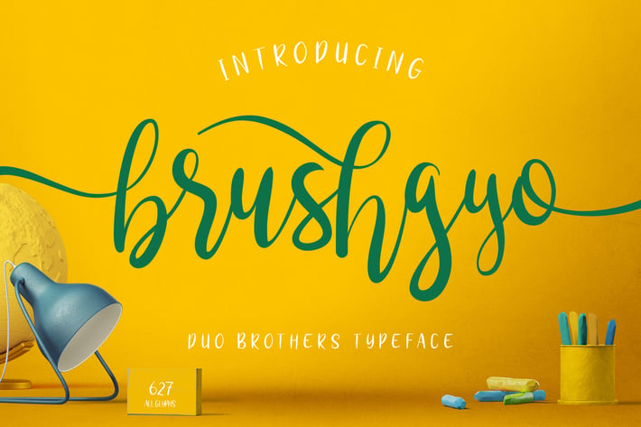 brushgyo typeface