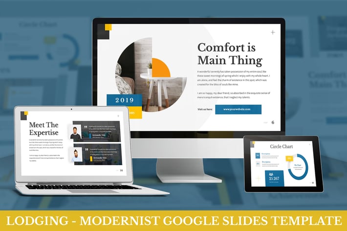 Lodging -  Modernist Google Slides Template