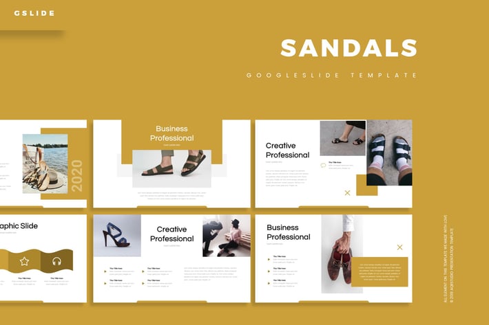 Sandals - Google Slide Template