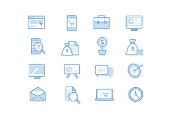 Commerce Light Icons