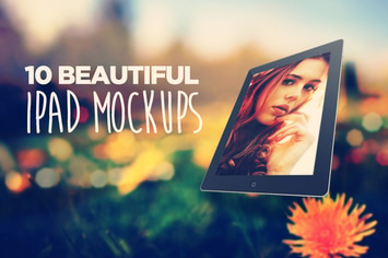 10 Beautiful Tablet Mockups