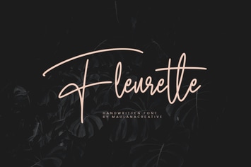 Fleurette Handwritten Font