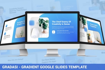 Gradasi - Gradient Google Slides Template