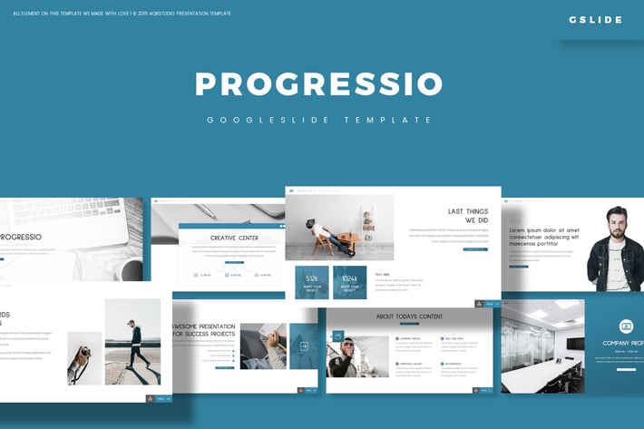 Progressio - Google Slide Template