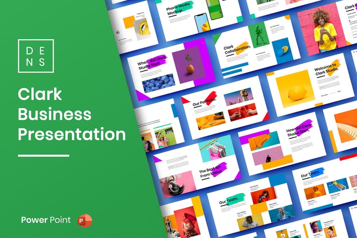 Clark – Creative Business PowerPoint Template
