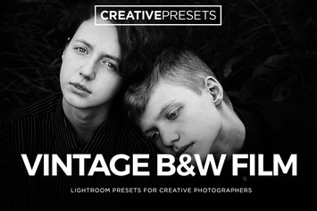 ✨Vintage Film Black & White Lightroom Presets