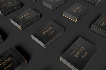 Paper Boxes Packaging Mockup