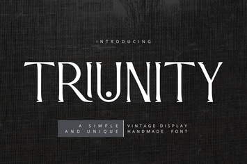Triunity Vintage Display