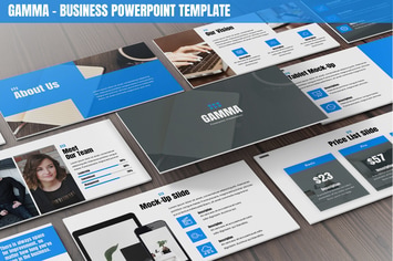 Gamma - Business Powerpoint Template