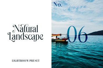 Lightroom Preset - Natural Landscape No.06
