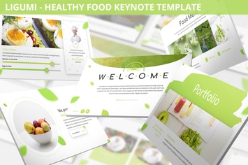 Ligumi - Healthy Food Keynote Template