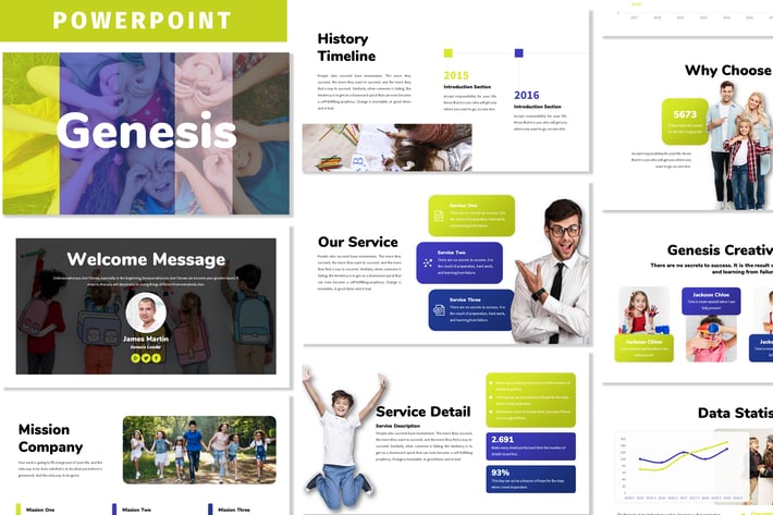 Genesis - Business Powerpoint Template