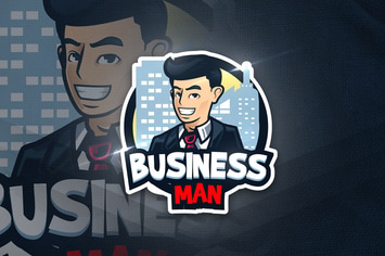 Business Man - Mascot & Esport Logo