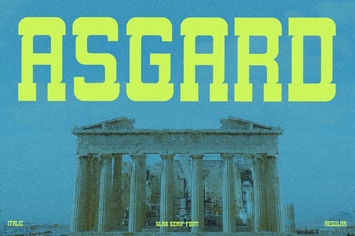 Asgard Slab Serif Font