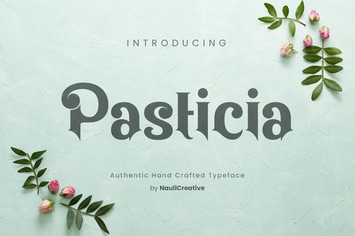 Pasticia - Elegant Decorative Typeface