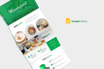 Mastefood - Google Slides Template