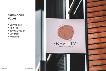 Sign Mockup Vol.03