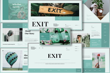 Exit - Business Presentation Keynote Template