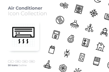 Air Conditioner Outline Icon