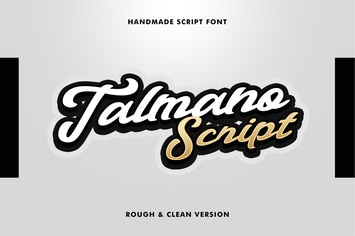 Talmano Script Font