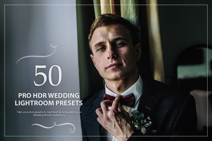 50 Pro HDR Wedding Lightroom Presets