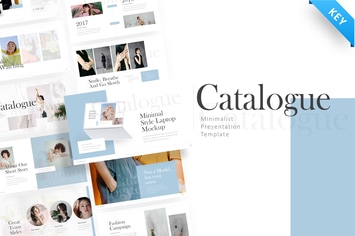 Catalogue - Minimalism Keynote Template