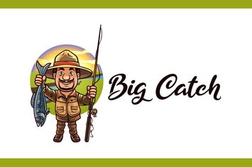 Big Catch - Fishing Logo