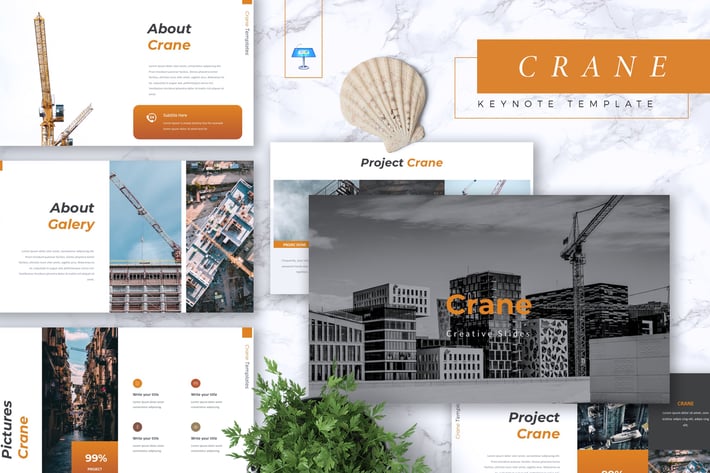 CRANE - Construction Keynote Template