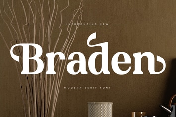 Braden Modern Serif Font