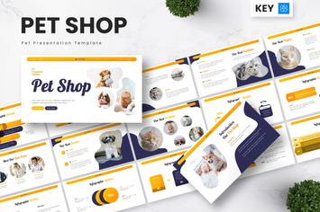Pet Shop - Pet Keynote Templates
