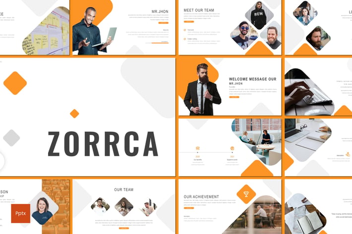 Zorrca - Business Powerpoint Template