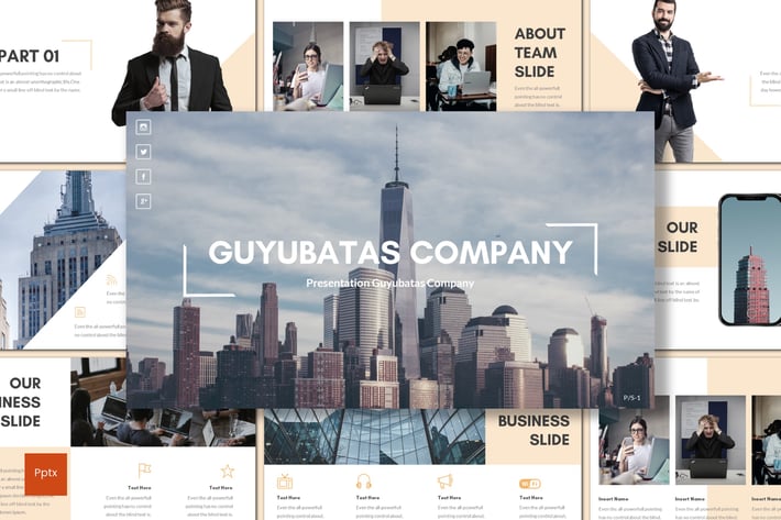 Guyubatas - Powerpoint Template