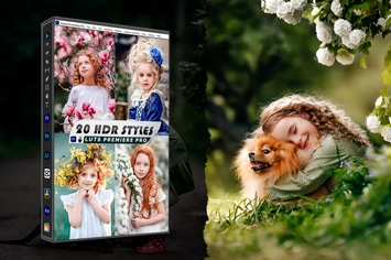 20 HDR PortraitPresets & luts Video Premiere Pro