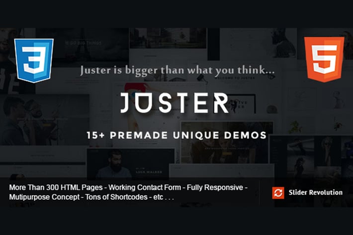 Juster - Multi-Concept HTML Theme