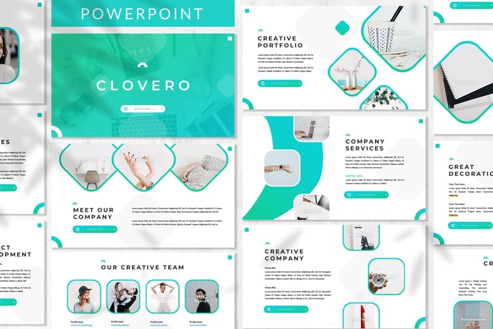Clovero - Business Powerpoint Template