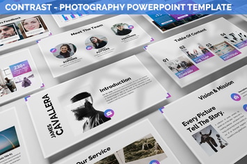 Contrast - Photography Powerpoint Template