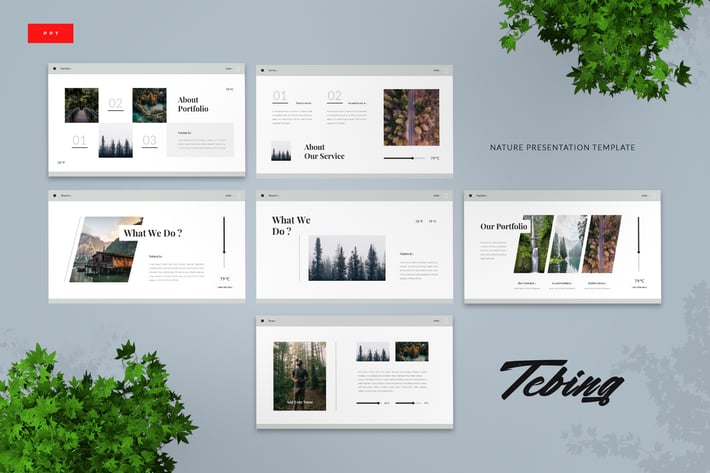 Tebing - Nature Powerpoint Presentation Template